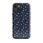 Phone case with safety at sea nautical pattern life raft, life ring