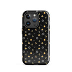 Phone case with a pattern of solas symbols