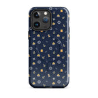 Phone case with safety at sea nautical pattern life raft, life ring