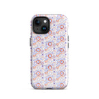 Glossy Coast Guard Nautical MagSafe iPhone 15 case by 7SHORT1LONG® featuring a maritime design and durable construction.