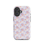 Glossy Coast Guard Nautical MagSafe iPhone 16 case by 7SHORT1LONG®, featuring a maritime-themed design and durable construction.