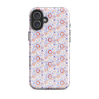 Glossy Coast Guard Nautical iPhone MagSafe case by 7SHORT1LONG® for iPhone 16 Plus, showing the durable, maritime-themed design.