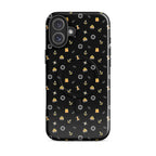 Phone case with a pattern of solas symbols