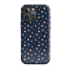 Phone case with safety at sea nautical pattern life raft, life ring