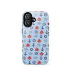 Baby octopus iPhone case by 7SHORT1LONG® featuring a cute ocean-themed design on a glossy MagSafe-compatible iPhone 17 case.