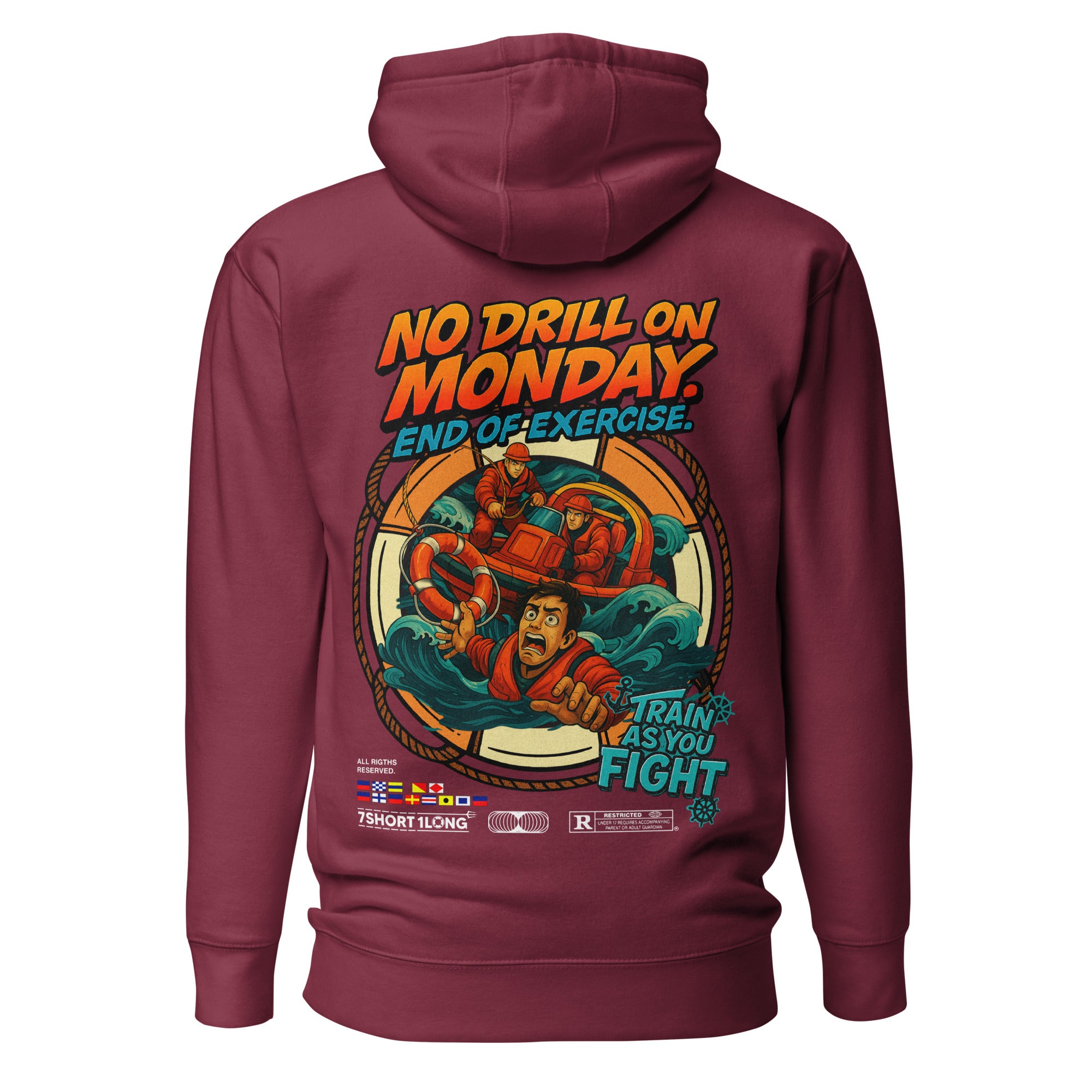 Man Overboard Hoodie Secondary image