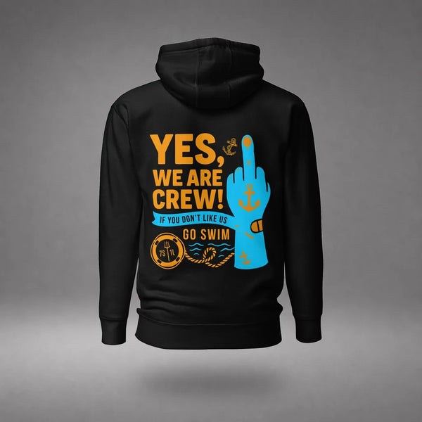 Middle Finger Crew Hoodie