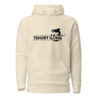 Nautical-themed Mermaid Cruise Ship Hoodie by 7SHORT1LONG® featuring a mermaid and cruise ship design on soft fabric.