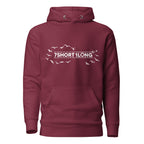 Open Ocean Maritime Hoodie by 7SHORT1LONG® featuring nautical seagull print on a cozy maritime-themed hoodie.