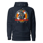 Offshore Galley Department Crew Hoodie by 7SHORT1LONG® featuring a navy blue crewneck with department logo embroidery.