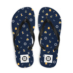 Maritime Anchor Flip Flops Cruise Lifestyle design