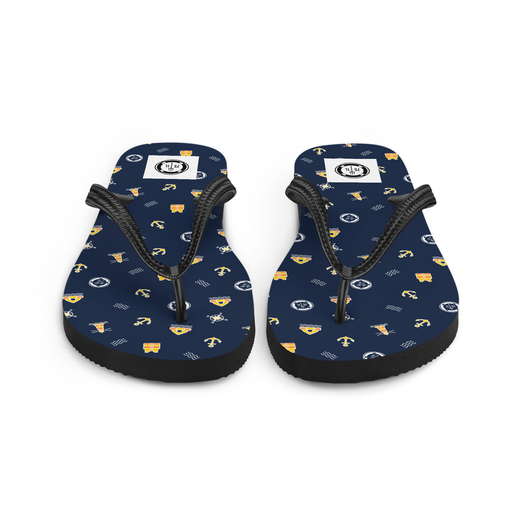 Maritime Anchor Flip Flops Cruise Lifestyle design