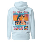 Seafarer Anime Crew Love Is True Love Hoodie by 7SHORT1LONG®, featuring a sailor-themed anime design on a cozy hoodie.