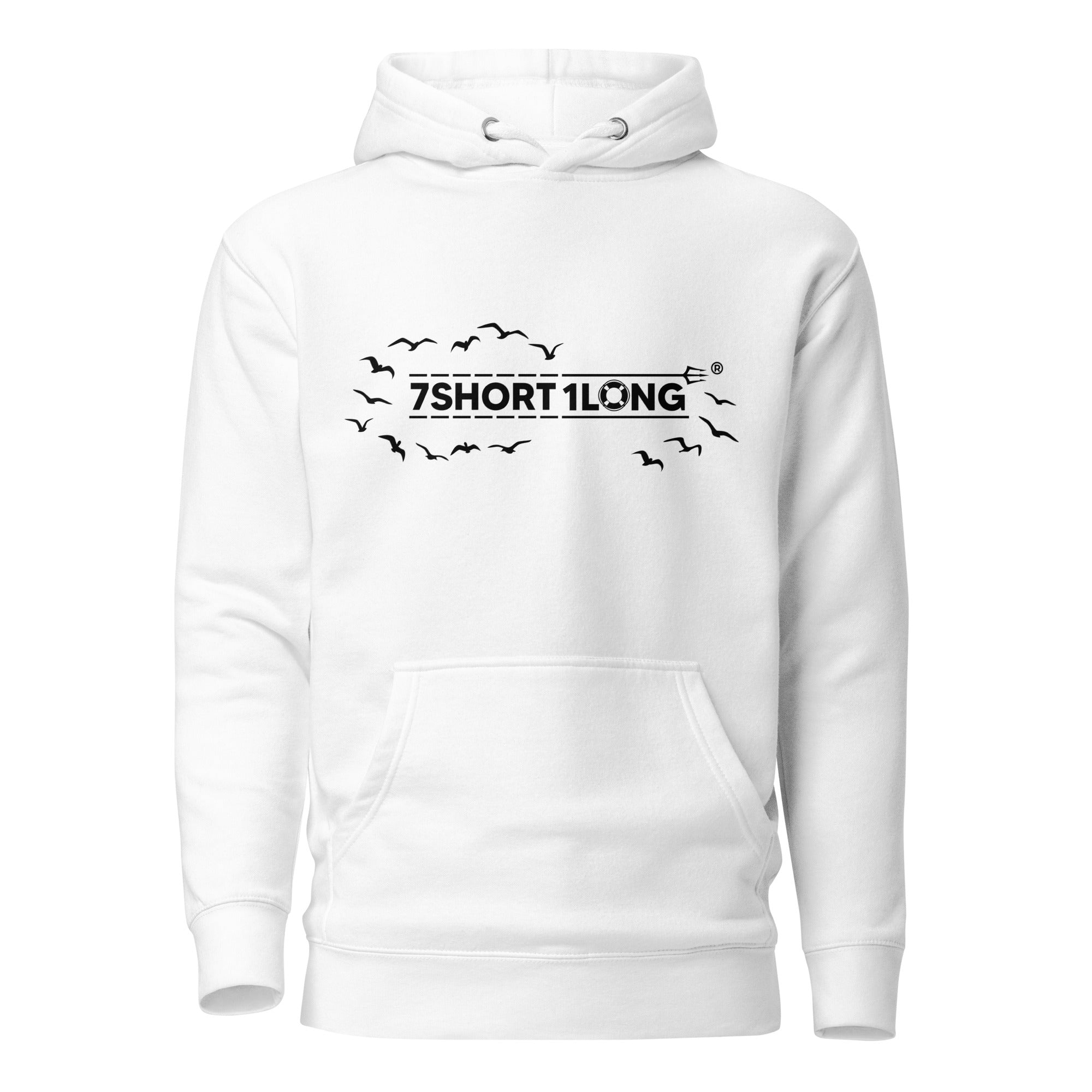 seagull ocean maritime hoodie nautical birds design seafarer lifestyle apparel Main image