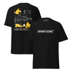 nautical tender boat diagram shirt marine engineering vessel design graphic apparel