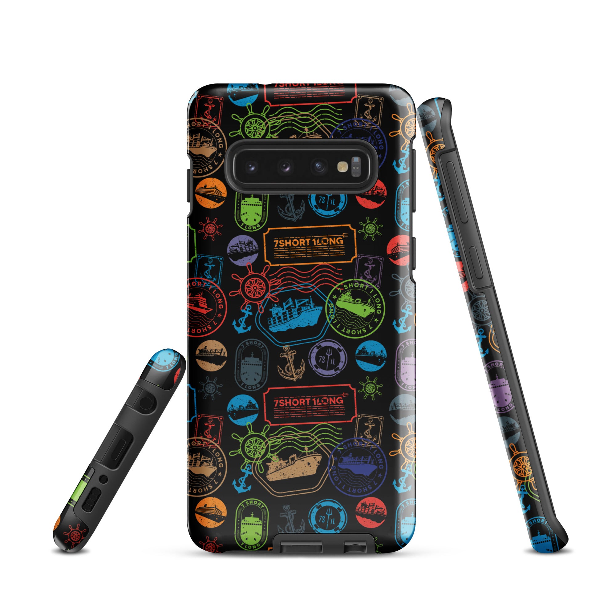 World Cruise Passport Stamps Edition - Samsung Hard Case Secondary image