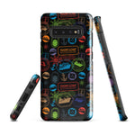 World Cruise Samsung Case inspired by global travel. Passport stamp design from iconic ports and cities, offering slim, durable protection with maritime style.