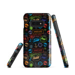 World Cruise Samsung Case inspired by global travel. Passport stamp design from iconic ports and cities, offering slim, durable protection with maritime style.