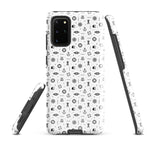 Samsung Phone case with a black and white maritime pattern 