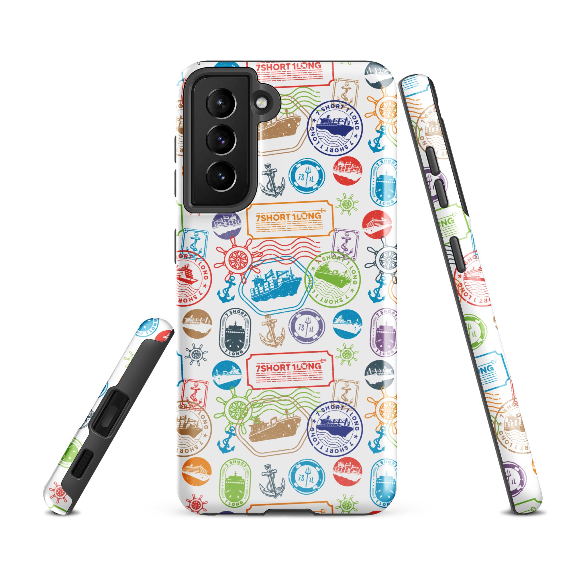 Passport Stamps Samsung Case – World Travel Design Secondary image