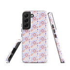 Samsung Galaxy S22 Coast Guard case by 7SHORT1LONG® with maritime duty design, glossy finish and rugged protective build