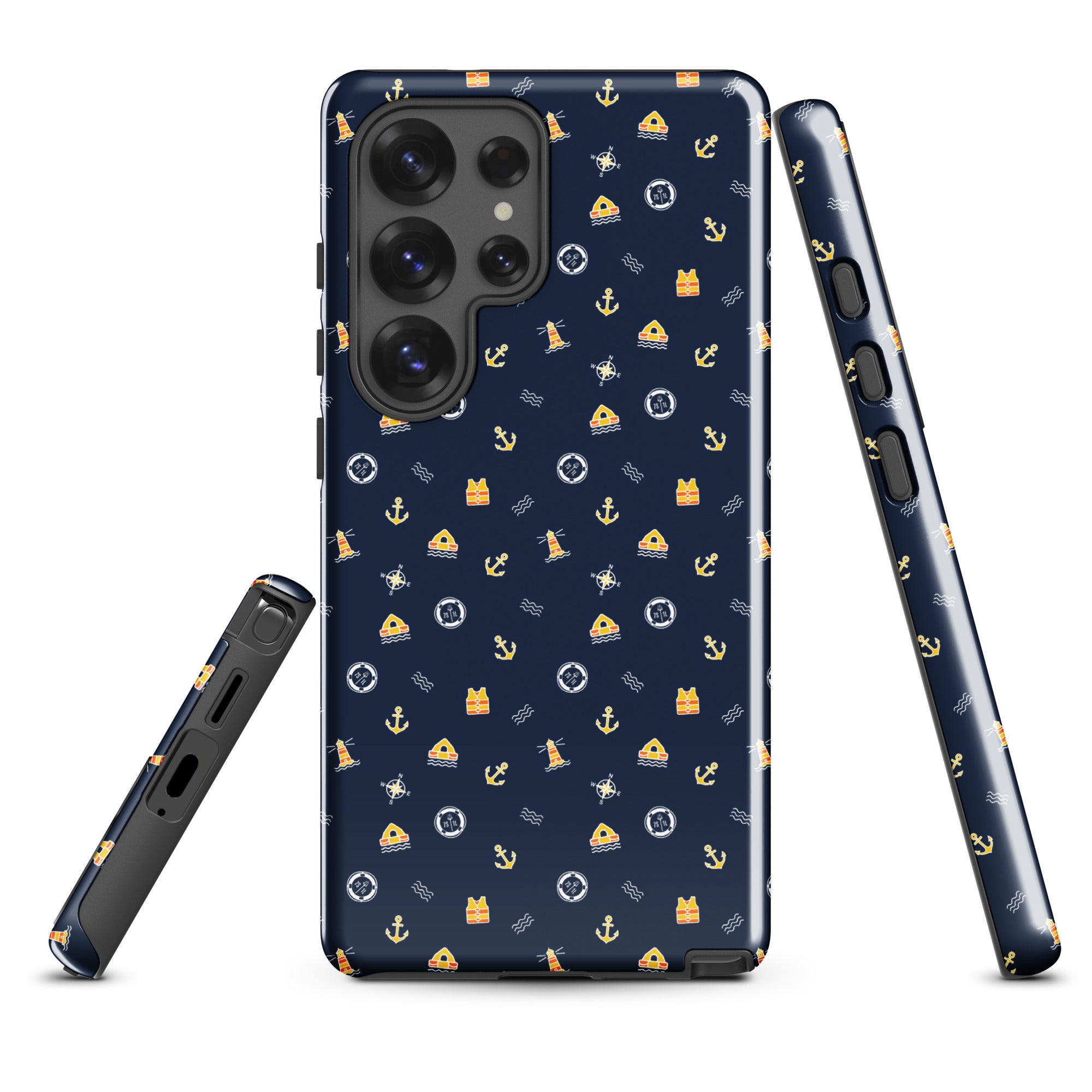 Samsung Case with solas regulation items and symbols Main image