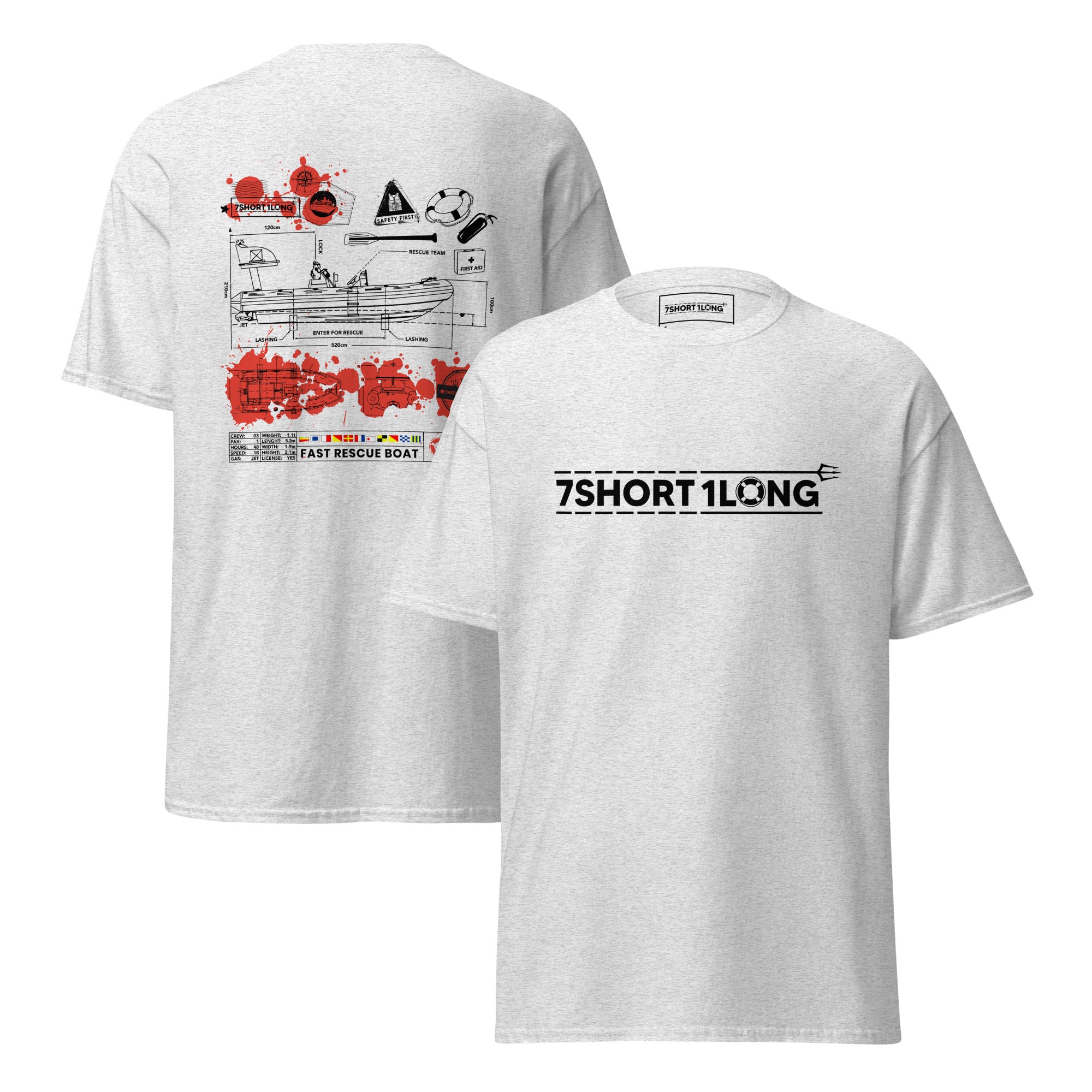 Fast Rescue Boat – T-Shirt Secondary image