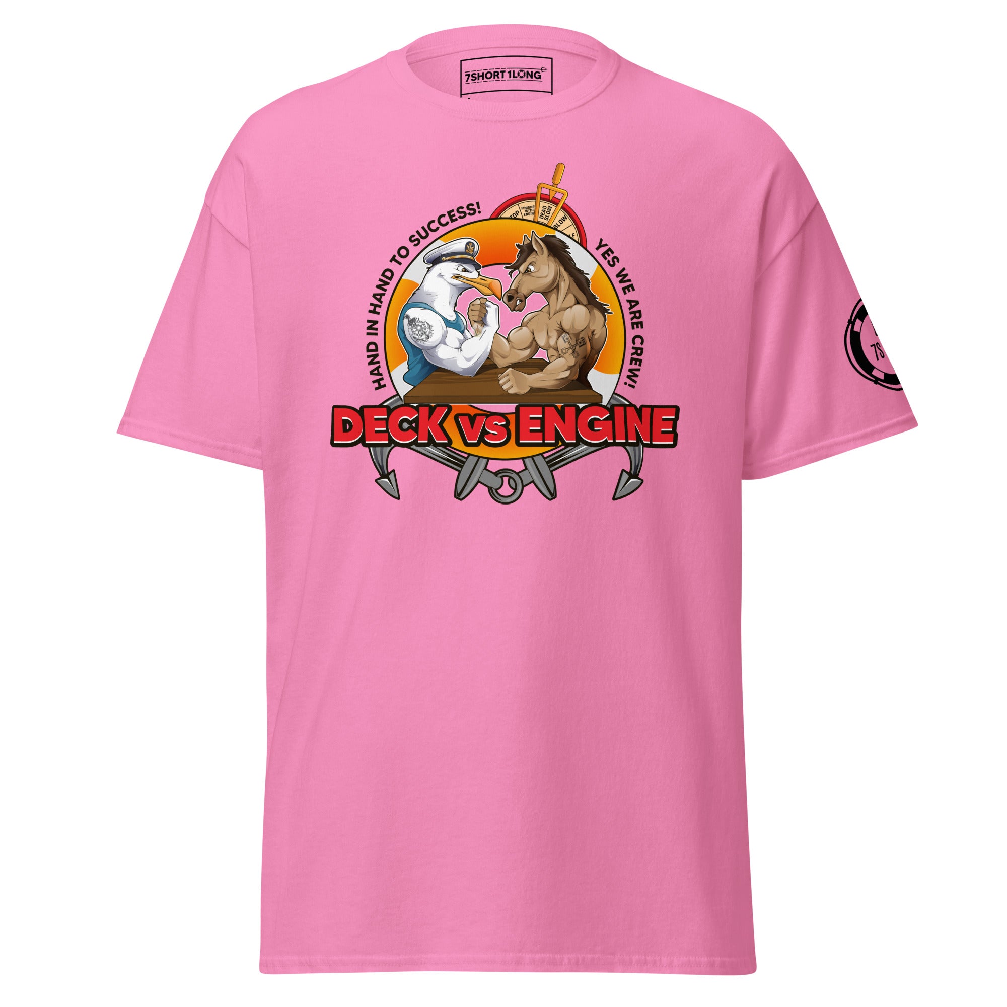 Deck vs Engine - T-Shirt Secondary image