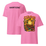 Tattoo-style maritime T-shirt inspired by tanker crew life and classic seafarer tattoo art, dedicated to the legacy of Sailor Jerry and traditional maritime symbolism.