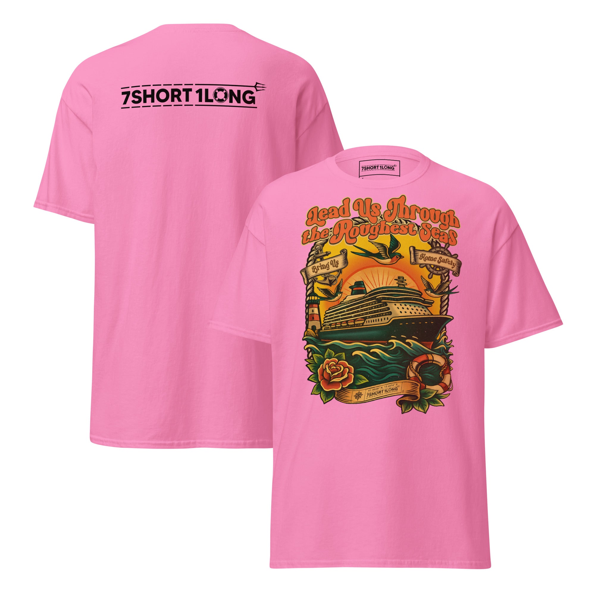 Cruise Crew Tattoo Style – T-Shirt Secondary image