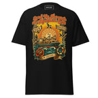 maritime tattoo graphic tee ocean ship waves design sailor lifestyle shirt 7SHORT1LONG