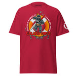 Maritime T-shirt with Galley Department “Galley Ninja” design, representing ship cooks and galley crew preparing meals to support crew morale on board.