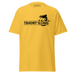 Maritime T-shirt with mermaid design inspired by seafarers’ folklore, detailed nautical artwork reflecting classic sea mythology.