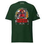 Maritime T-shirt with Ship Security design, representing cruise ship security roles including SSO, deputy security officer, security officers, and guards.