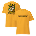 Crew T-shirt with “Crew Love Is Sharing Banana” text, expressing maritime crew culture, solidarity, and insider humor from ship life.