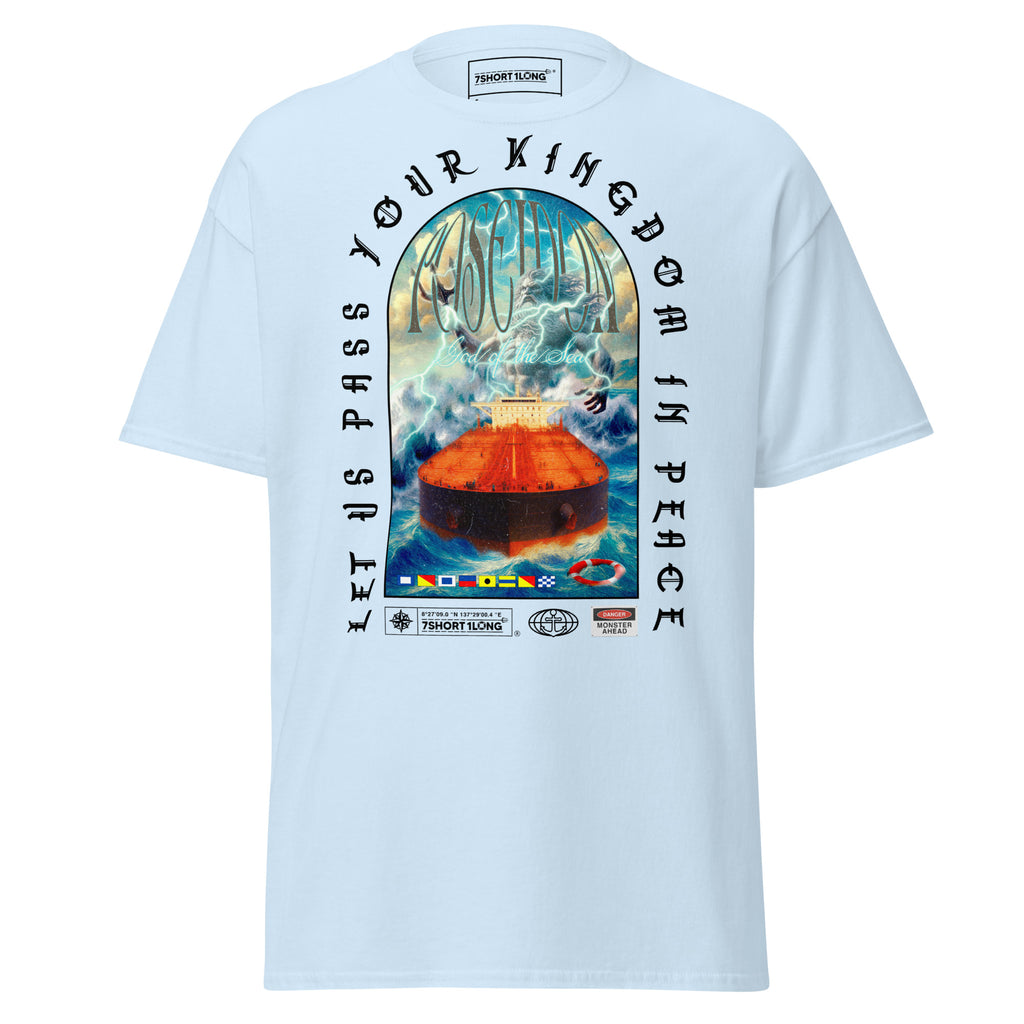 maritime poseidon tanker t-shirt greek mythology ship ocean storm graphic apparel