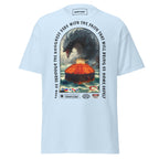 7SHORT1LONG tanker ship t-shirt sea monster attack ocean storm nautical graphic tee