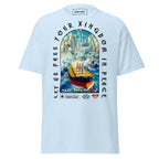 greek mythology poseidon t-shirt ocean god ship waves nautical lifestyle graphic tee