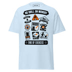 offshore crew drill shirt fire alarm mob blackout flooding maritime safety graphic tee