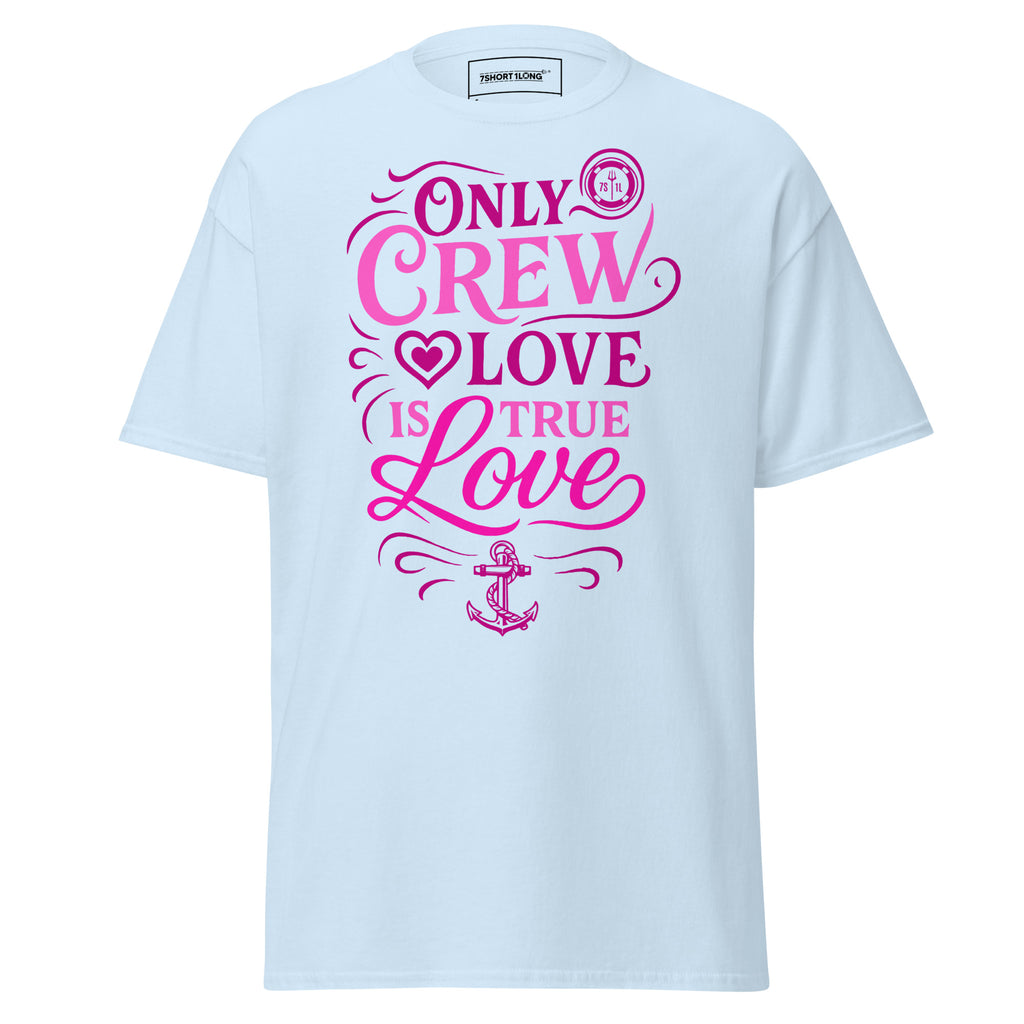 sailor crew love shirt nautical romance design anchor graphic lifestyle black t-shirt
