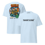 Maritime T-shirt with “Fire Drill” design, inspired by SOLAS fire fighting drills, onboard emergency response, and crew firefighting procedures.