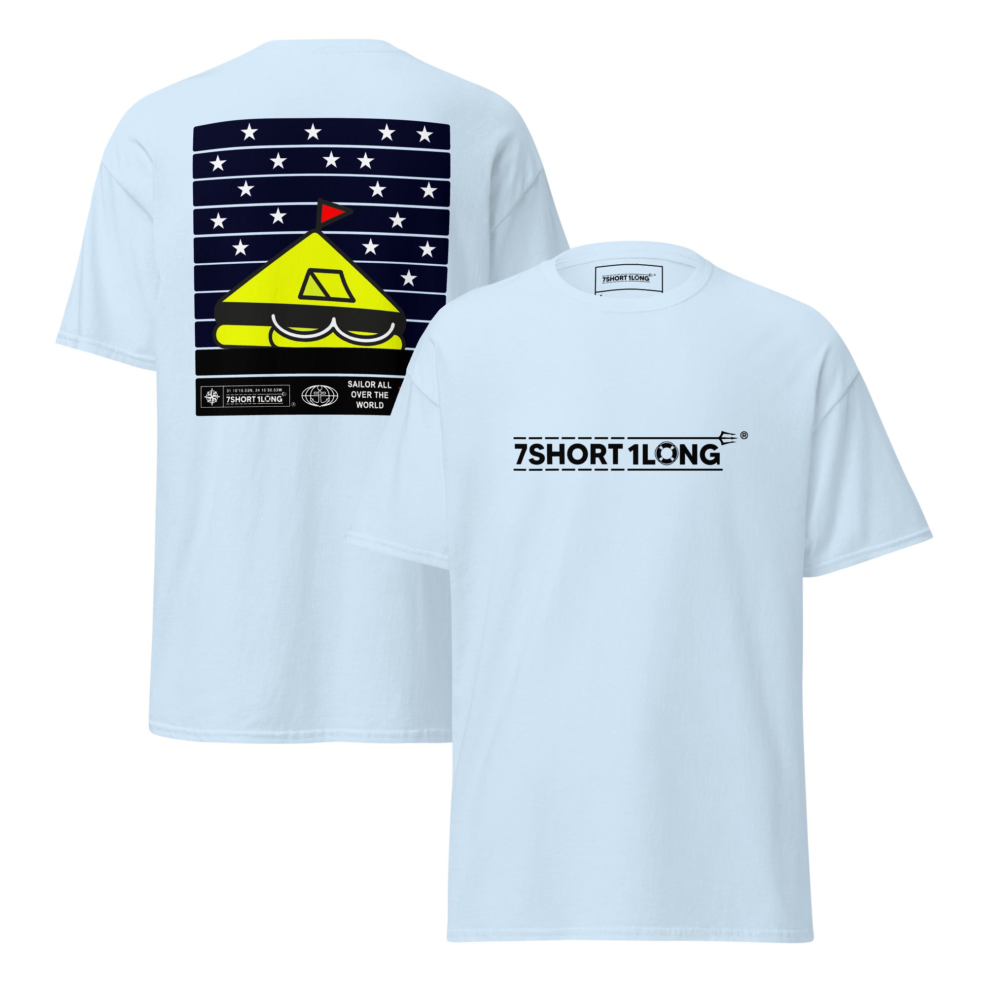 Safety at Sea Life Raft Tee – Nautical Emergency Preparedness Shirt