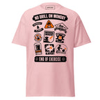 sailor safety drills t-shirt nautical emergency training icons offshore crew apparel white