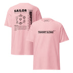 nautical sailor routine shirt seafarer daily life graphic apparel 7SHORT1LONG tee