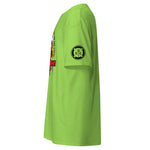 Maritime T-shirt with Fire Assessment Team design, representing onboard emergency response and ship fire brigade entering fire zones during emergencies.