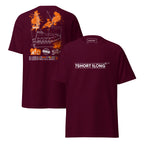 free fall survival boat t-shirt maritime emergency escape vessel ocean safety graphic tee