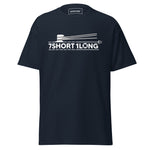 Maritime T-shirt with “7Shot1Long” mooring operation design, inspired by deck work commands “All Lines Ashore” and “All Lines Off,” representing teamwork, precision, and seamanship at sea.