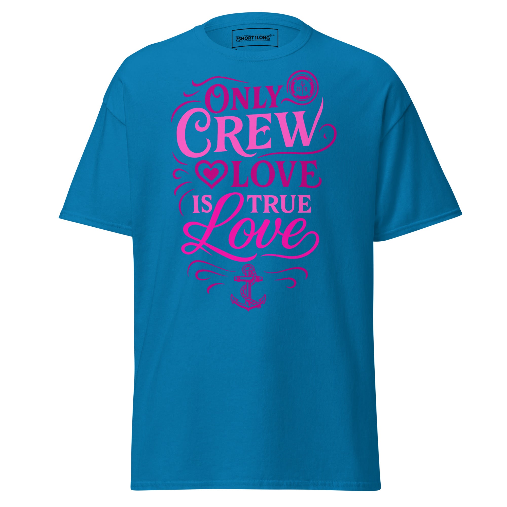 Seafarer T Shirt Calligraphy Nautical Crew Love Letter Design Secondary image
