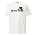 Maritime T-shirt with mermaid design inspired by seafarers’ folklore, detailed nautical artwork reflecting classic sea mythology.