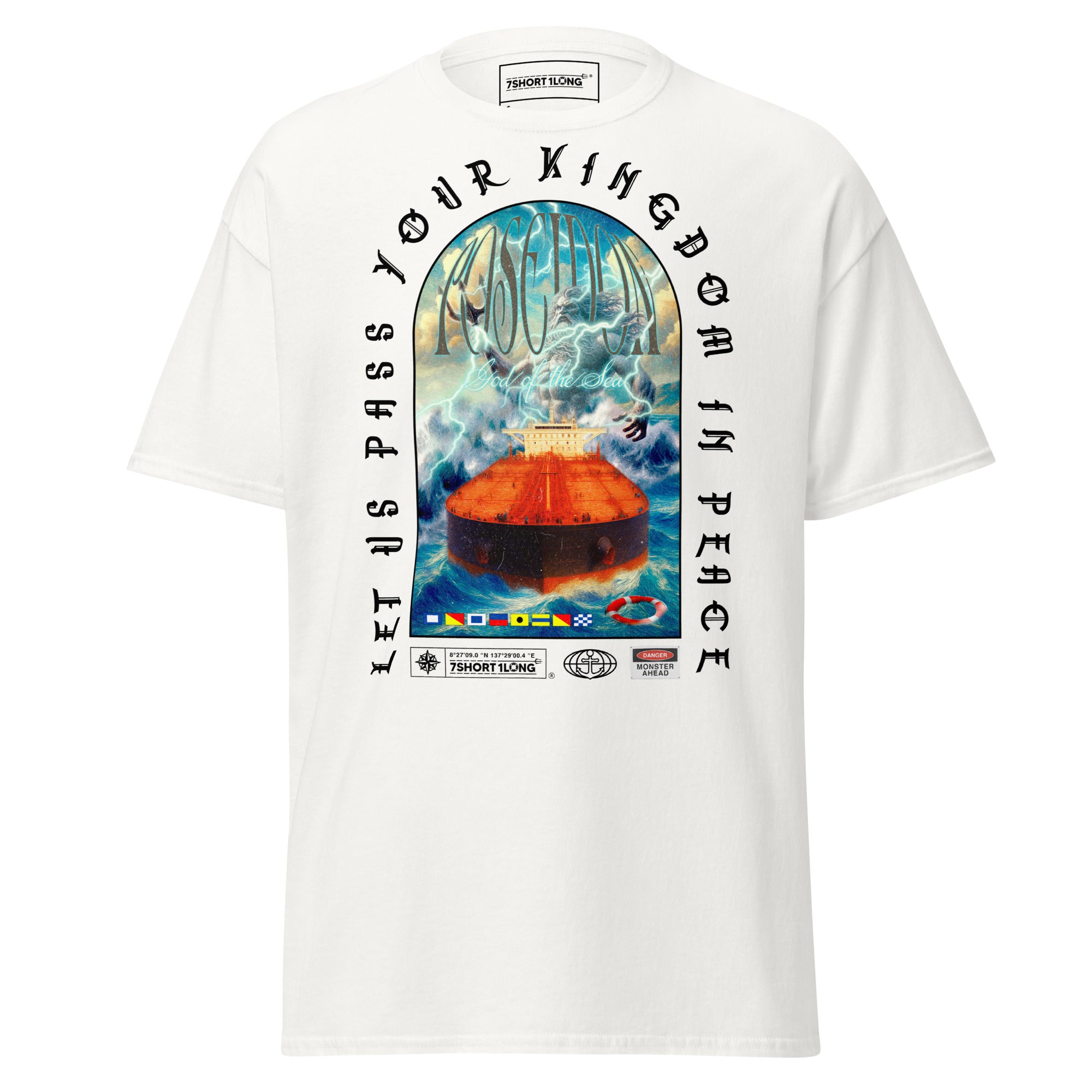 Poseidon Tanker Ship Nautical T Shirt Imagen secundaria del producto